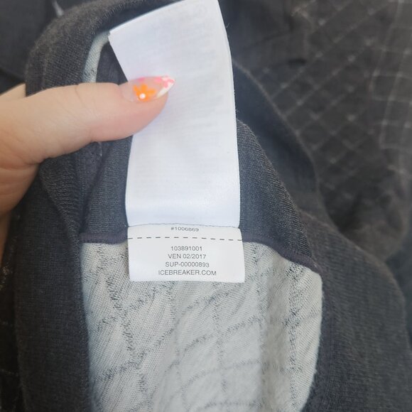 Icebreaker Merino Wool Affinity Thermo Half Zip - Grey - Picture 7 of 16